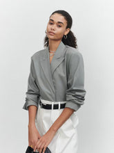 Oversized Business Casual Shirt